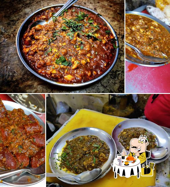 Food at Bhajan Singh Paya Wala