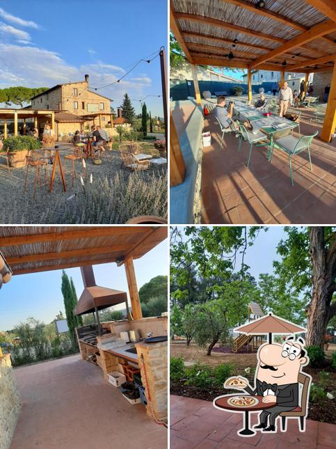 Gli esterni di Borgo Petriolo