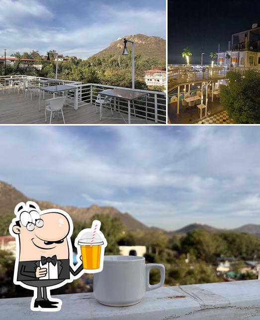 Enjoy a beverage at The Greenspace Bistro