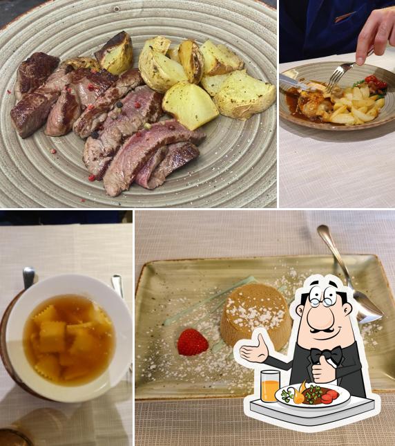 Mousse al cioccolato al Trattoria Antico Borgo