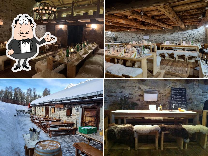 Gli interni di Restaurant Kuhstall