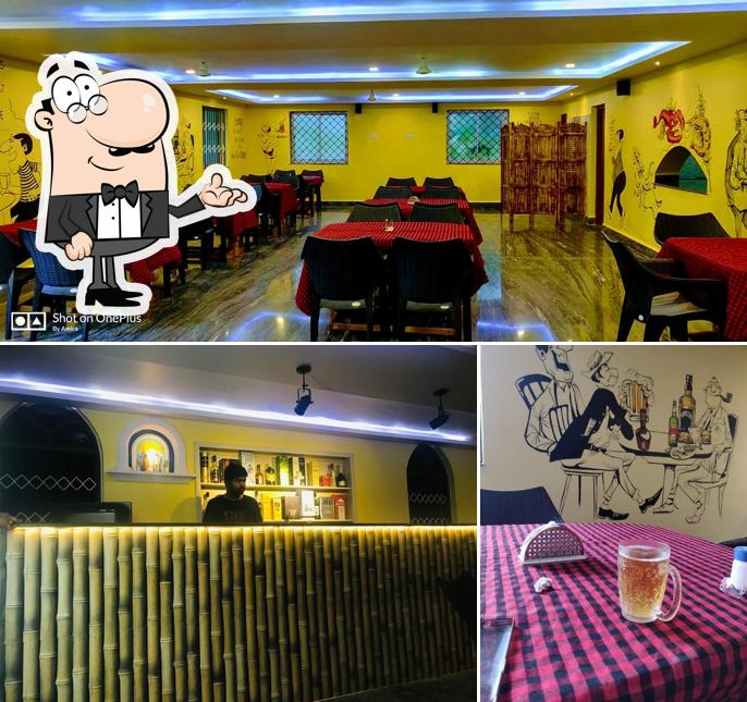 The interior of Susegad Family Bar and Restaurant