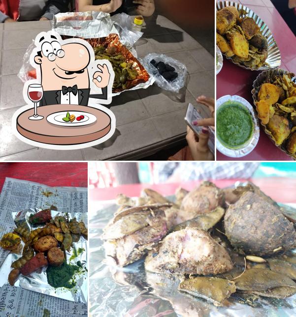 Pulled pork sandwich at OM SAI UBADIYU