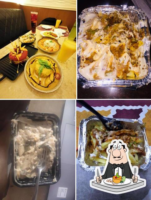 Food at The Naughty Lab