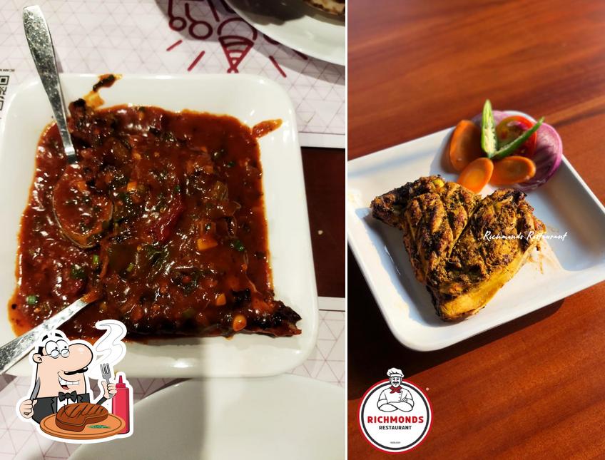 Richmonds Restaurant, Valanchery provides meat dishes