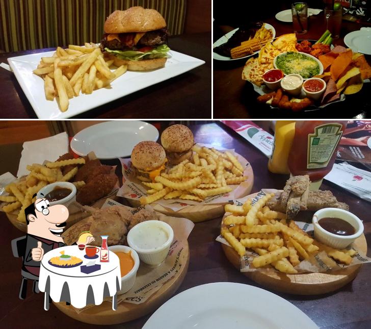 Hambúrguer em Applebee's Shopping Outlet Premium