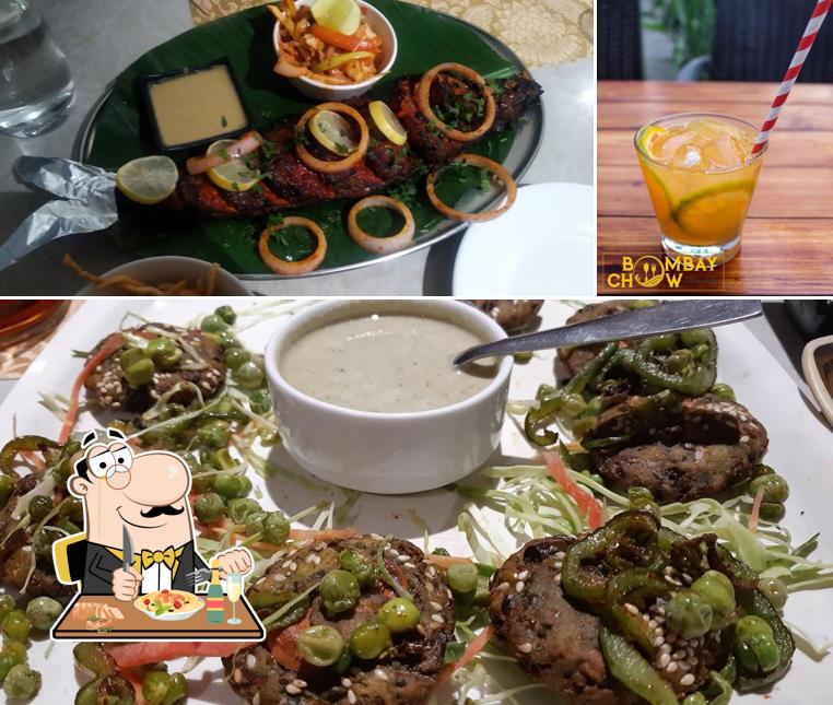 Among different things one can find food and beverage at Hotel Bombay Chow family rest o Bar