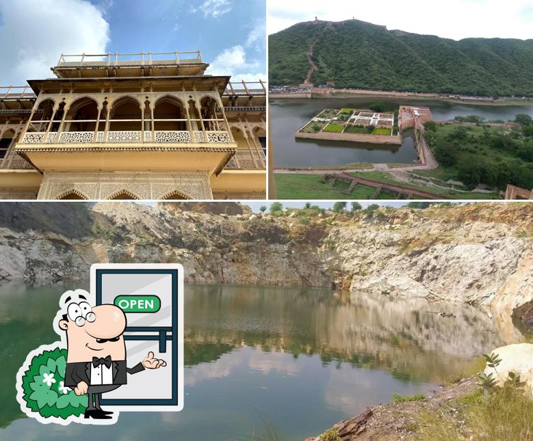 The exterior of Kesar Restaurant