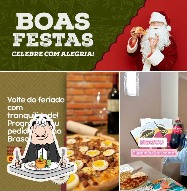 Comida em Pizzaria Água Verde Brasco Pizzas e Massas