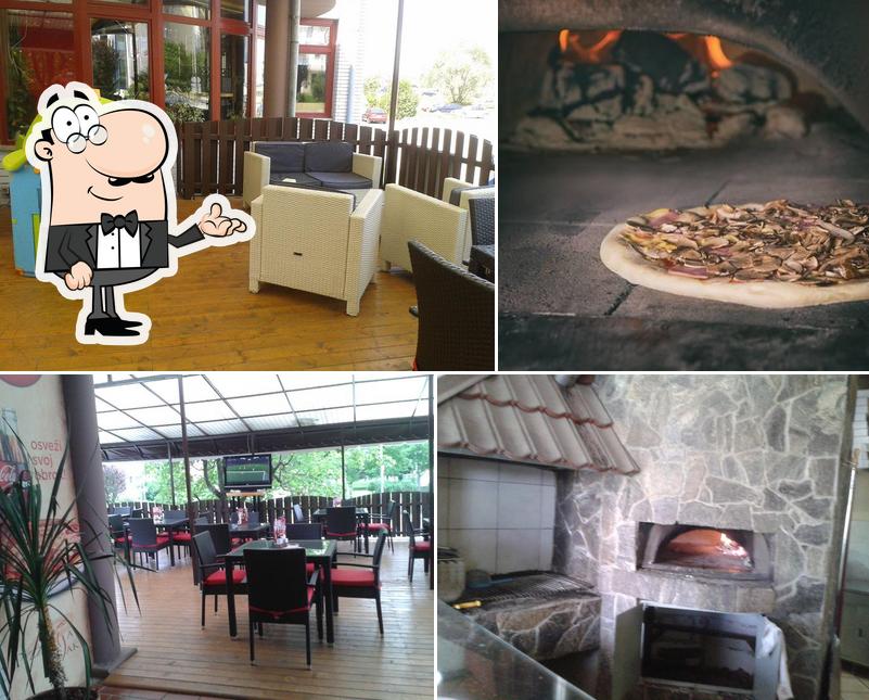 Gli interni di Pizzerija Lesjak Celje