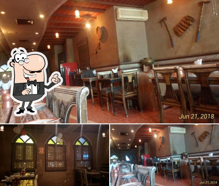 Take a seat at one of the tables at Punjabi Haveli