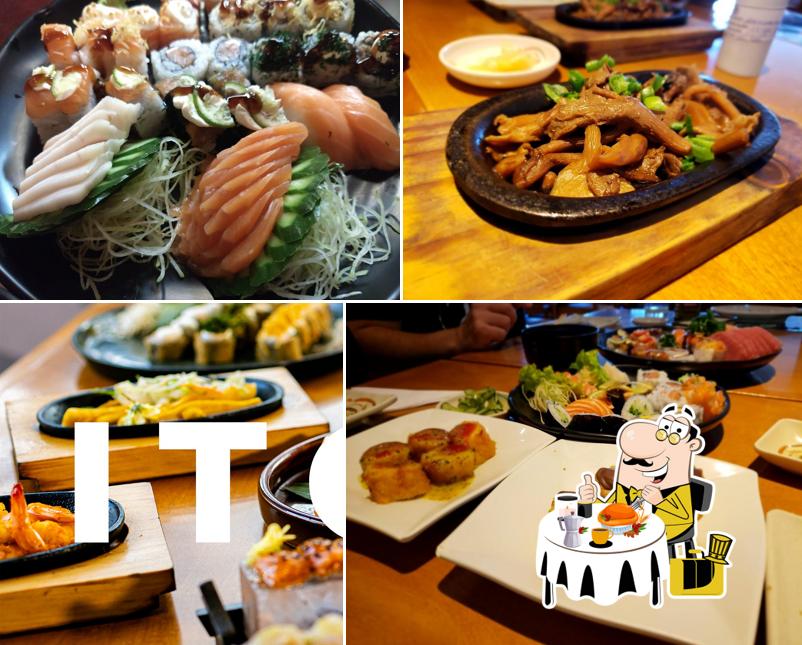 Comida em Itoshii Sushi
