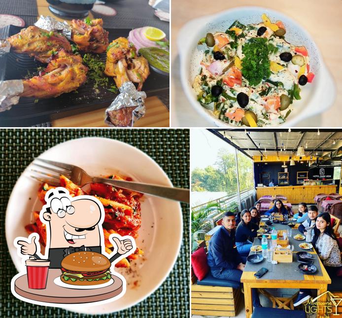 Mussoorie Lights Cafe & Bar’s burgers will suit a variety of tastes