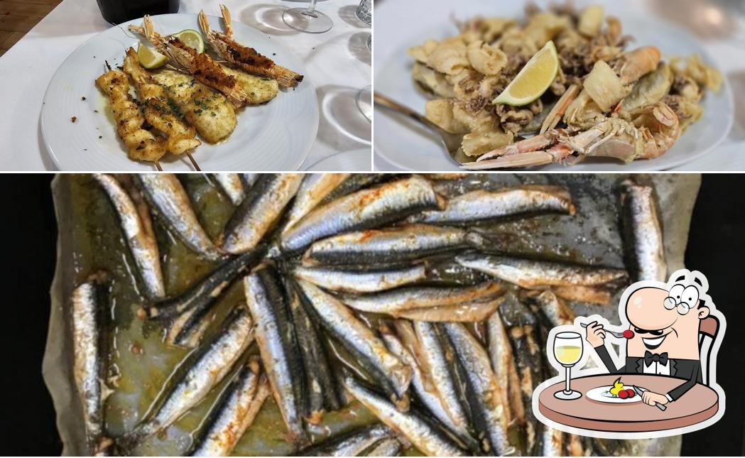 Fritto misto al Taverna a Prua Mare
