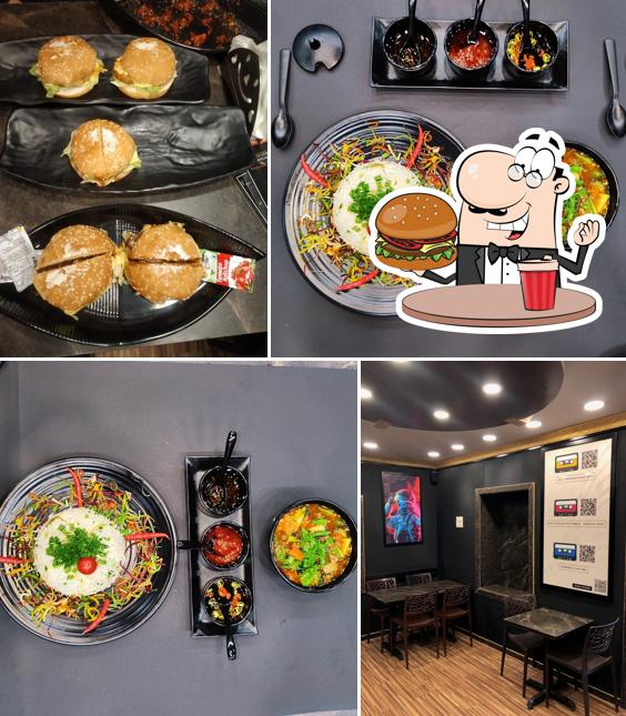 Try out a burger at The Bandra Restaurant