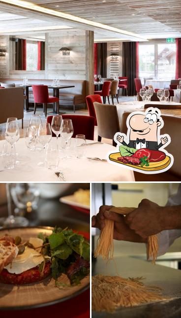 Carpaccio di manzo al Brasserie le V