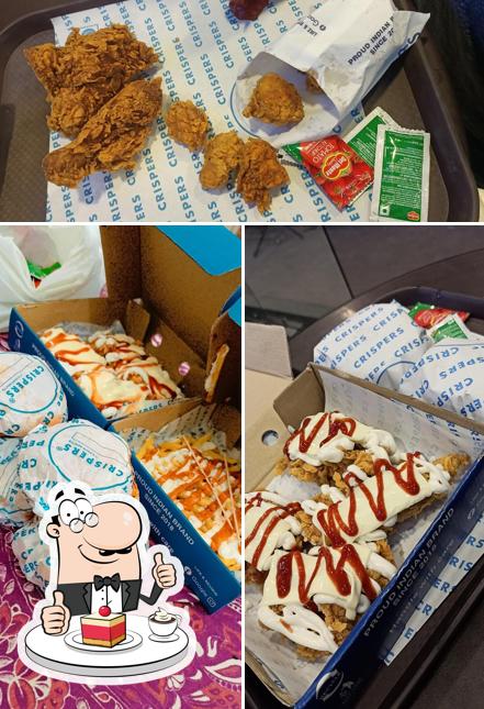 CRISPERS provides a number of sweet dishes