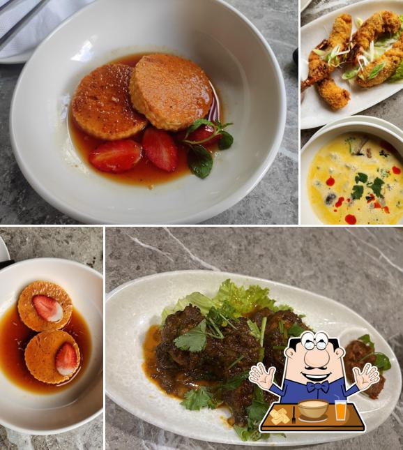 Clam chowder at Tzai Thai Dining