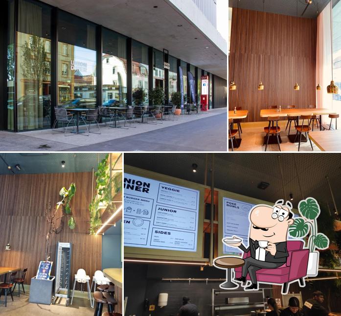 Gli interni di Union Diner Gundeldingen