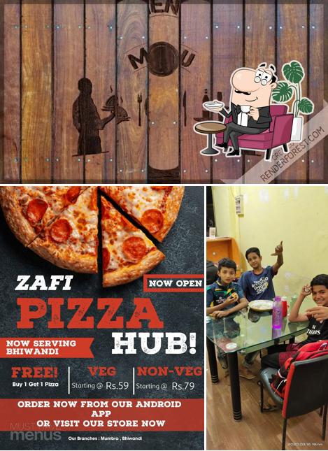 Check out how Zaika Pizza Hub looks inside