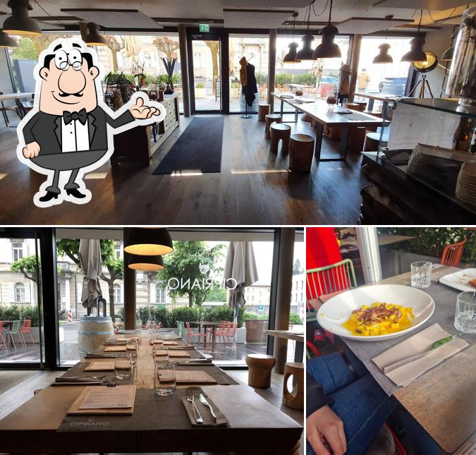 Dai un'occhiata agli interni di Ristorante Cipriano