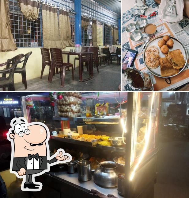 The interior of Sri Sai Tiffins