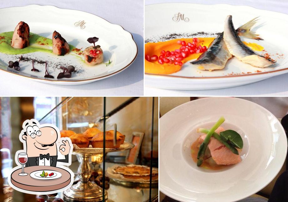 Cibo al Ristorante Santa Marta