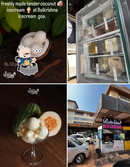 Food at Balkrishna Ice Creams