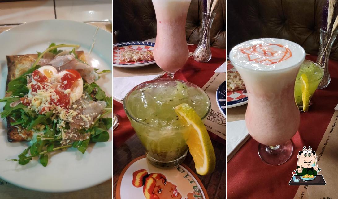 Platos en Bendita Maria Pizzaria
