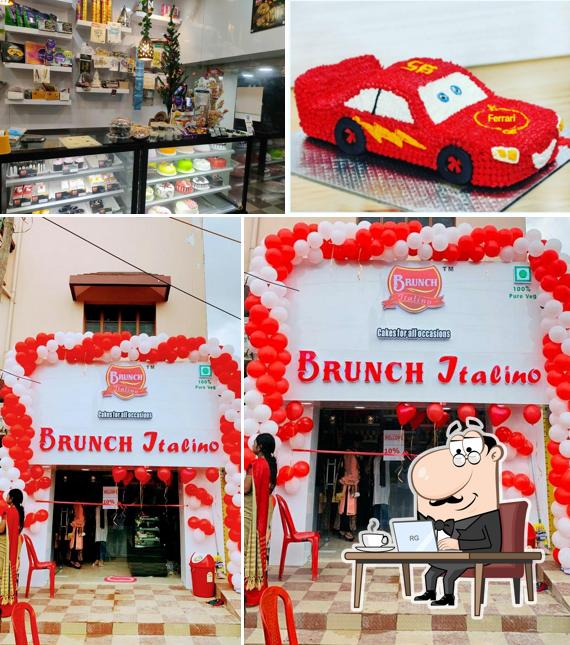 The interior of Brunch Italino