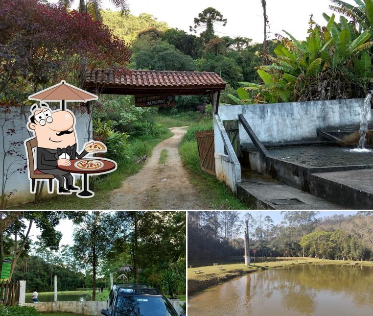 Descubra a parte externa do ESPACO MARYALHO GRUPO RECANTO DA TRUTA