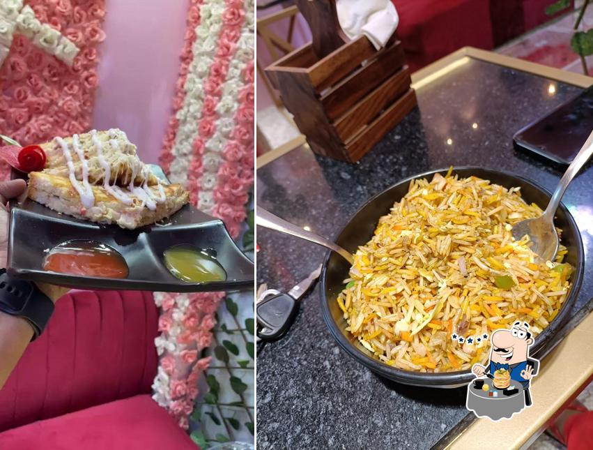 Food at Hashtag Kanpur Cafe