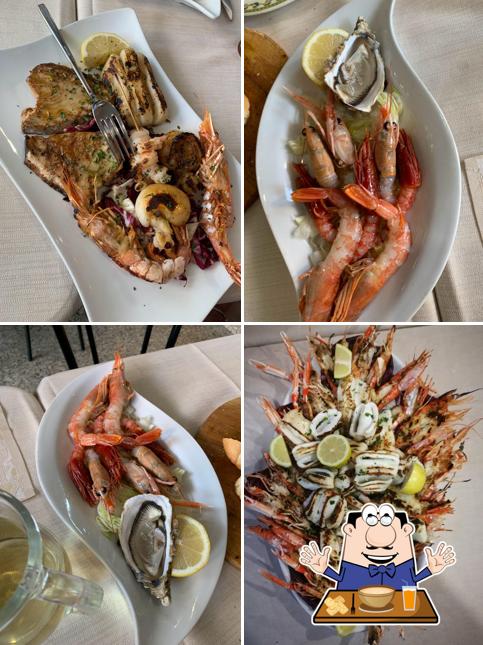 Scampi al Il Timone ristorante