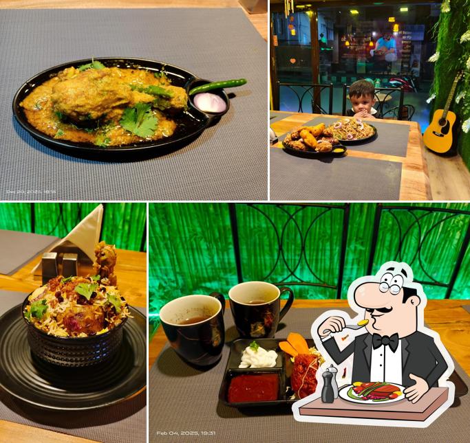 Food at Biryanir Adda