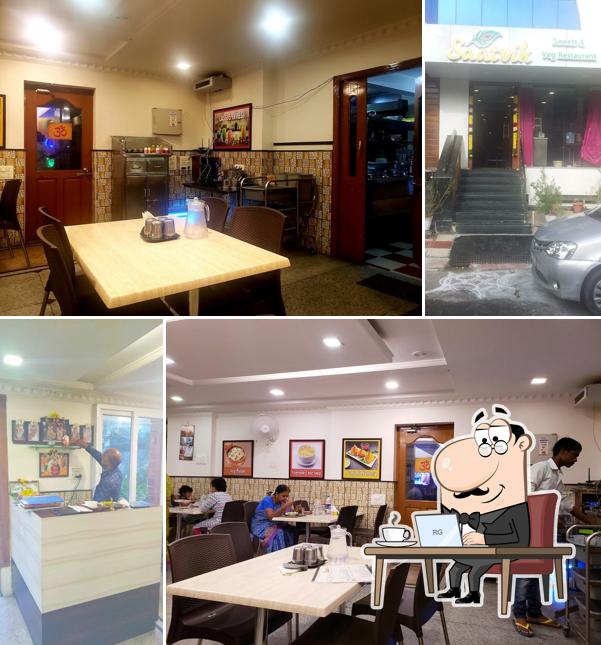 Check out how Saatvik Veg Restaurant looks inside