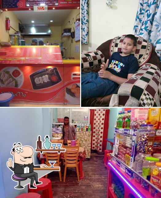 The interior of Yo Momo