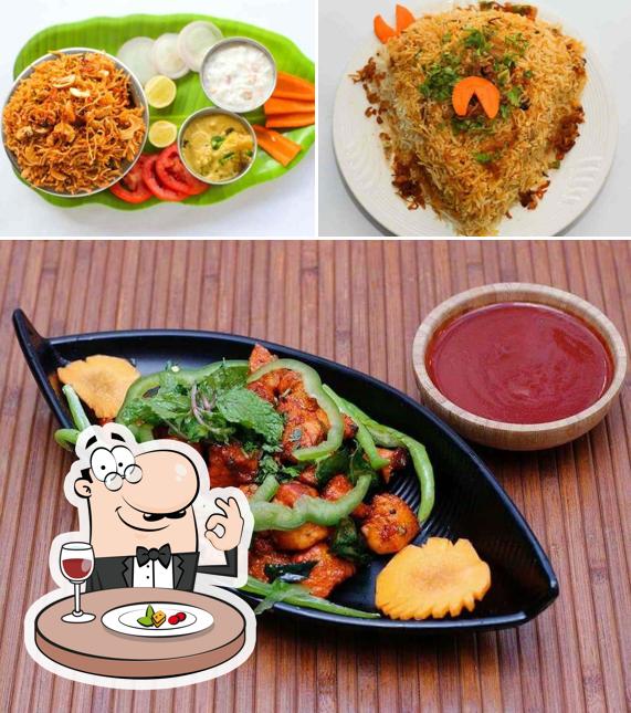 Food at Sampradaya Ruchulu