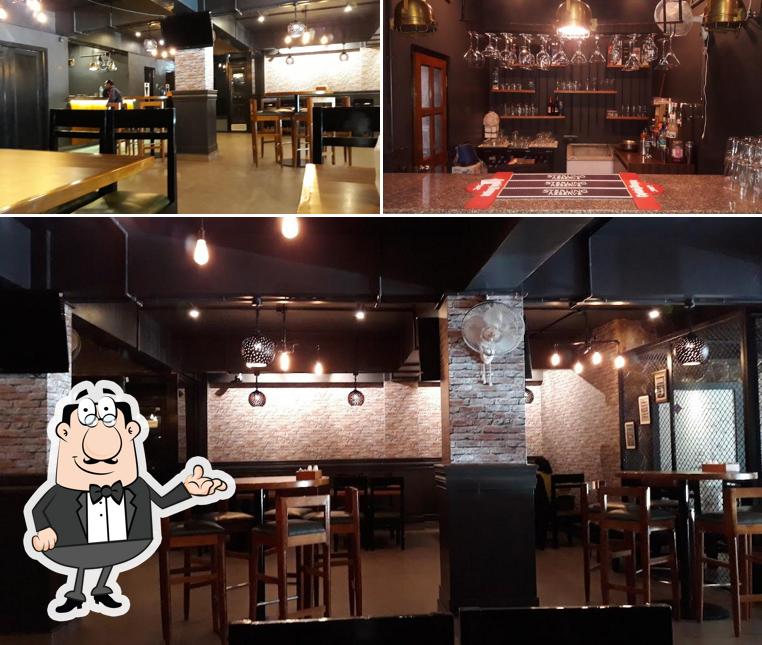 Among various things one can find interior and bar counter at Kitchen Xpress