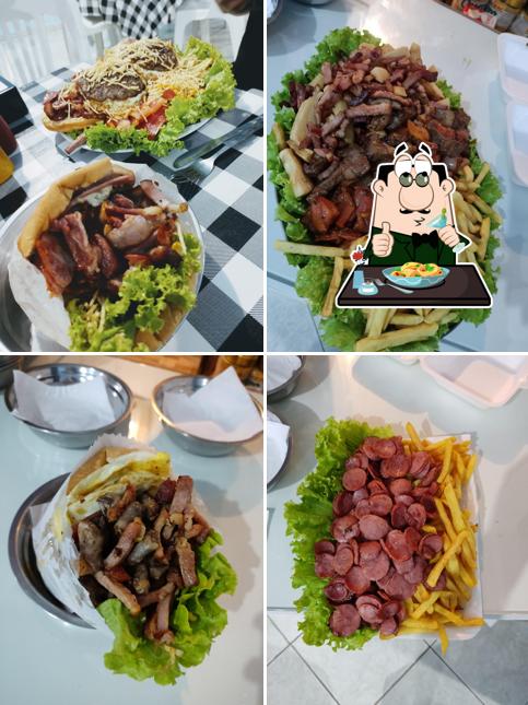 Platos en Lanchonete Meu Cantinho