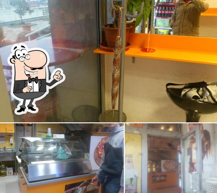 Dai un'occhiata agli interni di Fast Food Raff