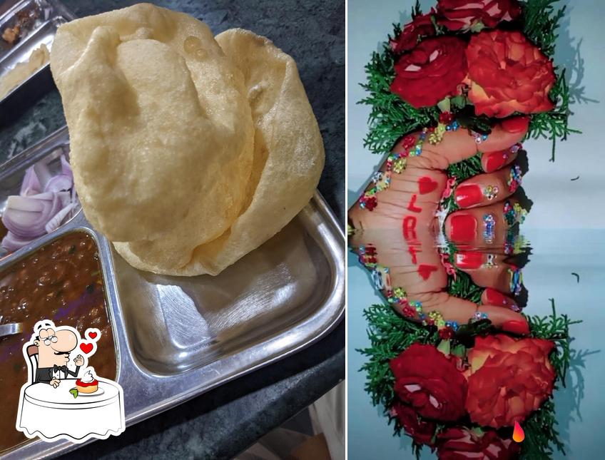 Pinti Ji Bhature Corner offers a selection of desserts