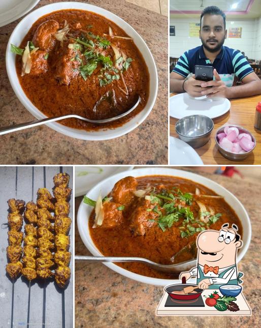 Chicken curry at ZIMIDARA DHABA ASLI NO 1 LASSI MAKHAN