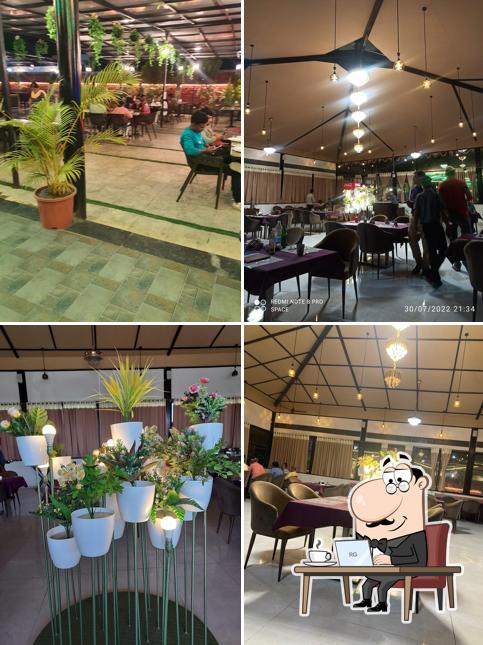 The interior of Sanskruti Pure Veg