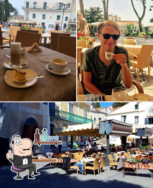 Gli interni di Duomo Caffè Ravello Costa di Amalfi