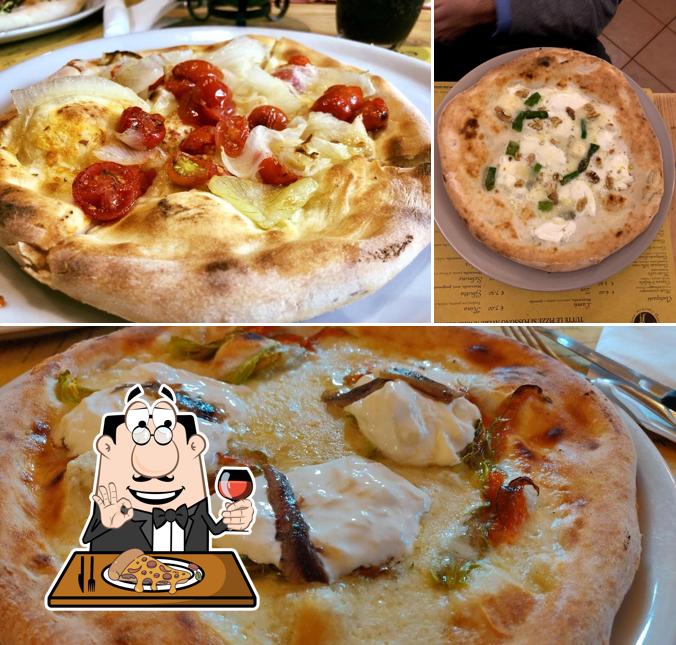 A Pensiero Stupendo, puoi ordinare una bella pizza