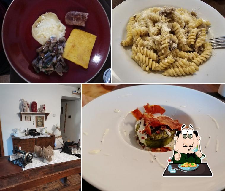 Maccheroni al formaggio al Albergo Alle Alpi Di Copetti Gabriella