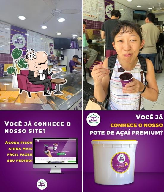 Veja imagens do interior do Casa do Açaí