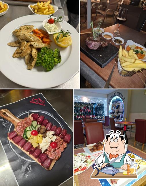 Salmone grigliato al KONAK GRILL