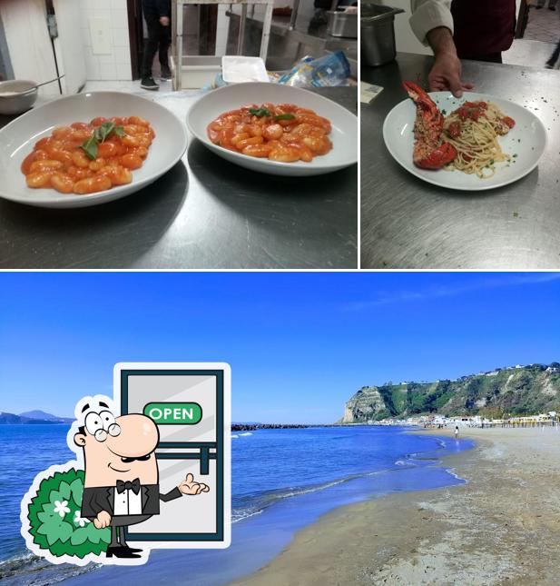 Puoi goderti l'aria fresca da seduto all'esterno di L'angolo del Silenzio Pizzeria