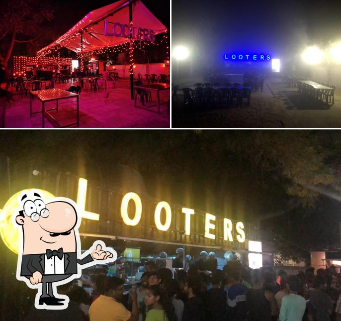 The interior of Looters Truck